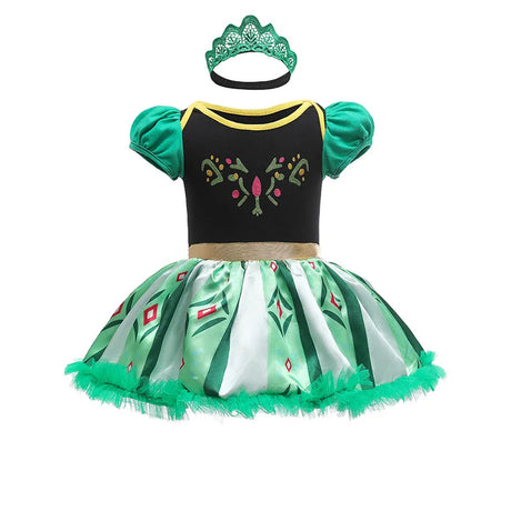 イベント・ハロウィングッズ｜女の子用プリンセス風ロンパースコスチューム（70ｃ/80ｃ/90ｃ/95ｃ）