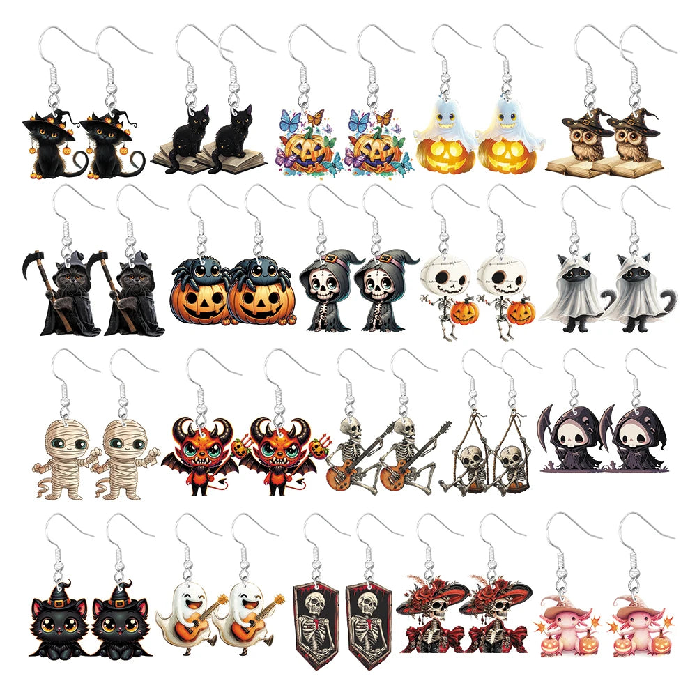 イベント・ハロウィングッズ｜ハロウィンデザインピアス