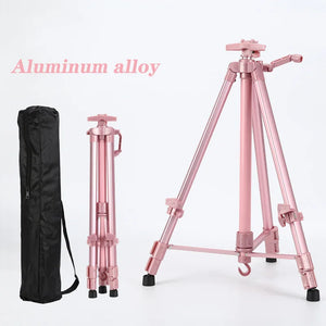 【高さ調節可能50-150cm】ポータブルアルミイーゼルスタンド