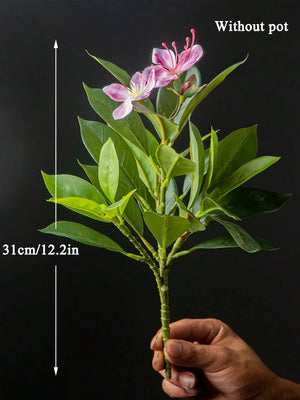 21～40cm・人工ツツジ・フェイクゴムの木・トロピカルヤシの葉