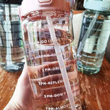 |イベント・ノベルティ用品 | 大容量2Lウォーターボトル ストロー付き| 2000ml