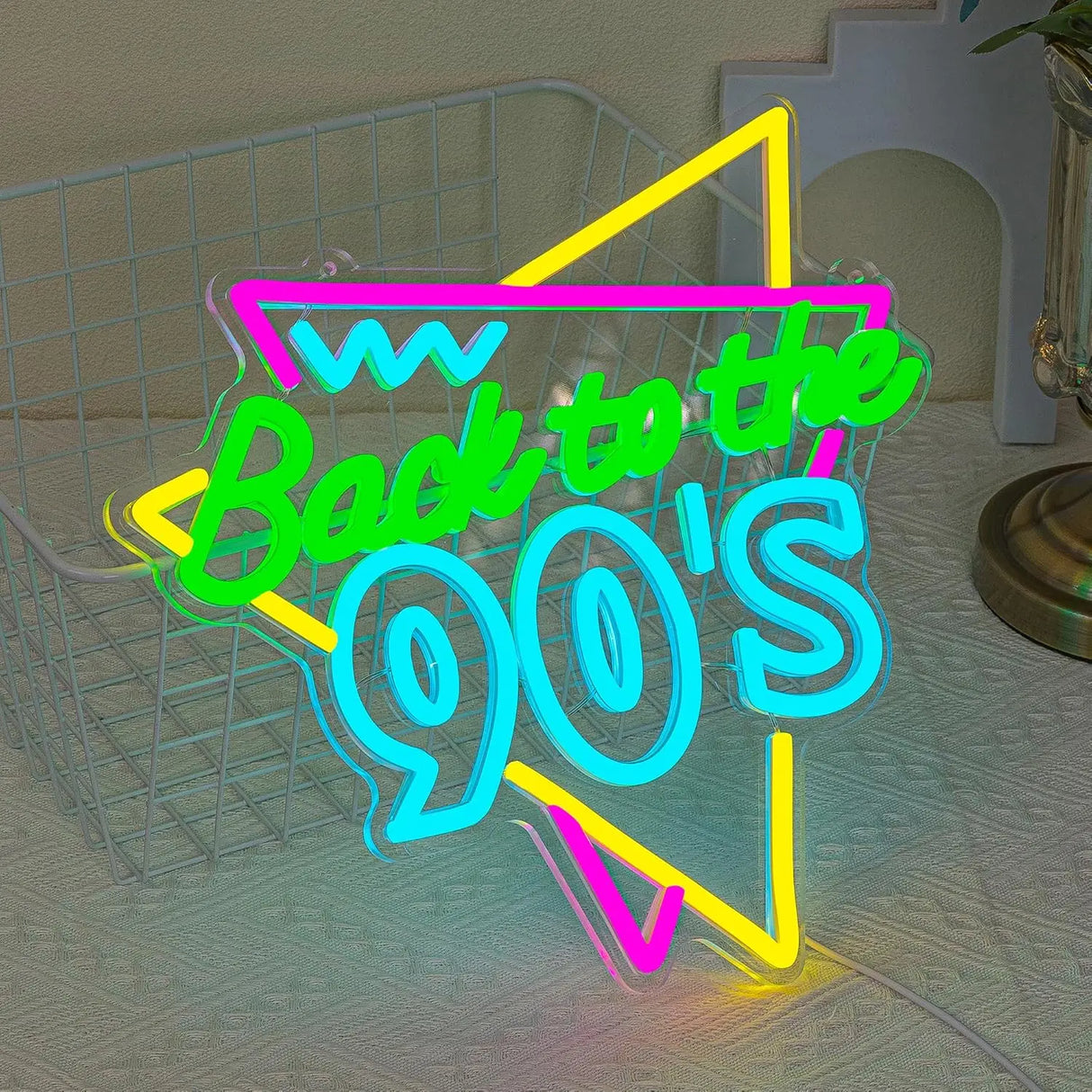 90年代風LEDネオンサイン（ネオン看板） 調光可能
