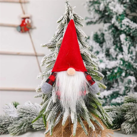 イベント・クリスマス装飾｜ノーム 顔なしニット人形
