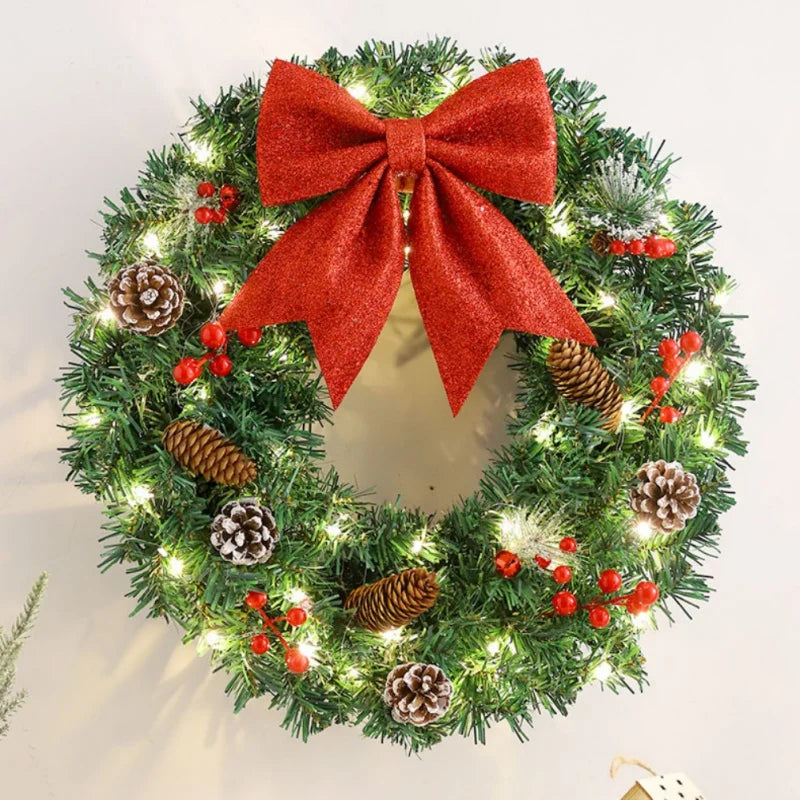 イベント・クリスマス装飾｜クリスマスリース 40/50cm 玄関ドア用