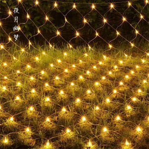イベント・クリスマス装飾｜LEDクリスマスライト 屋外用ネットメッシュ(幅1.5M～12M)