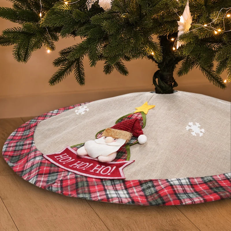 イベント・クリスマス装飾｜ニットツリースカート  直径61cm