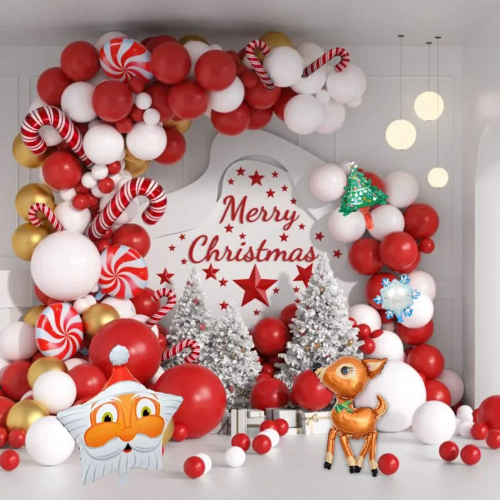 イベント・クリスマス装飾｜バルーンセット 146個入り