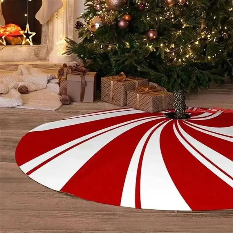イベント・クリスマス装飾｜クリスマスツリースカート クラシックレッド 120cm