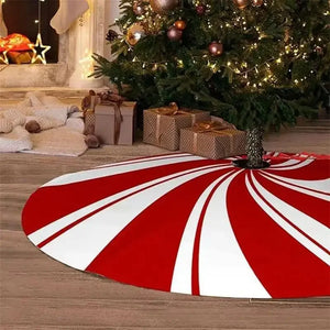 イベント・クリスマス装飾｜クリスマスツリースカート クラシックレッド 120cm