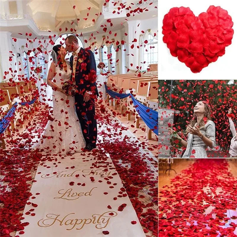 パーティー・イベント装飾｜造花シルクローズ花びら(500/1000/3000枚)