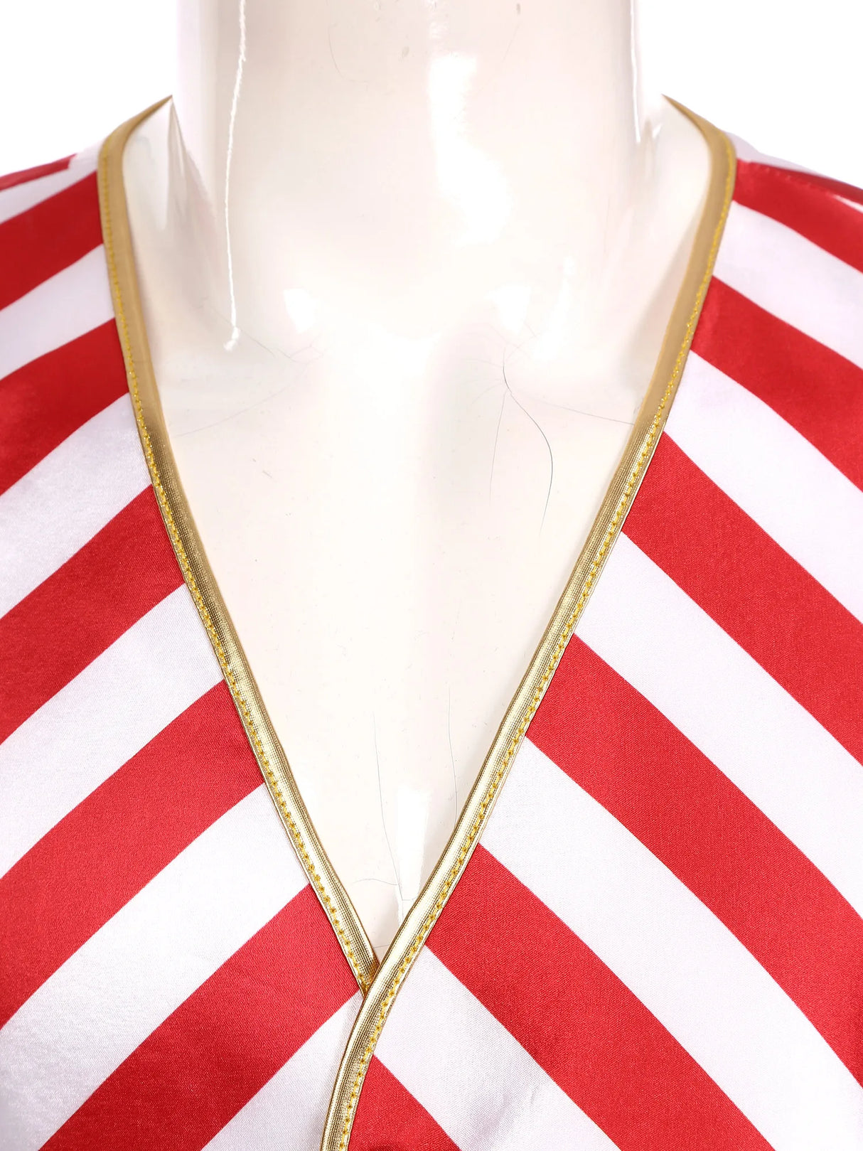 イベント・クリスマスグッズ｜ストライプキャンディーカラーベスト(XL～4XL)