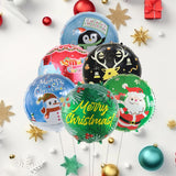 イベント・クリスマス装飾｜ホイルバルーン6個セット