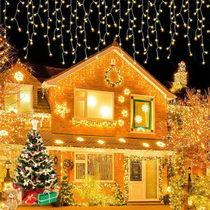 イベント・クリスマス装飾｜屋外用LEDストリングライト(幅4m)