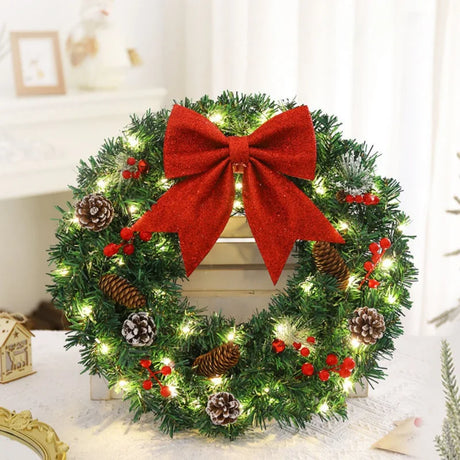 イベント・クリスマス装飾｜クリスマスリース 40/50cm 玄関ドア用