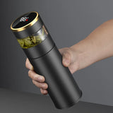 |イベント・ノベルティ用品 | LED温度表示付き ステンレス真空断熱ボトル |450ml