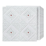 【DIY用】３Dアンティーク調タイル風ステッカー 70x70cm(5pcs/10pcs）