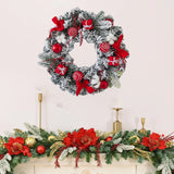 イベント・クリスマス装飾｜ゴールドクリスマスリース 玄関用デコレーション