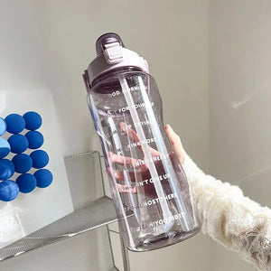 |イベント・ノベルティ用品 | 大容量2Lウォーターボトル ストロー付き| 2000ml