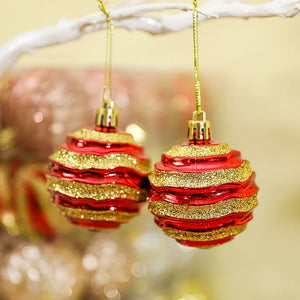 イベント・クリスマス装飾｜大型クリスマスツリーボール 6個セット 6cm