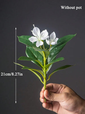 21～40cm・人工ツツジ・フェイクゴムの木・トロピカルヤシの葉