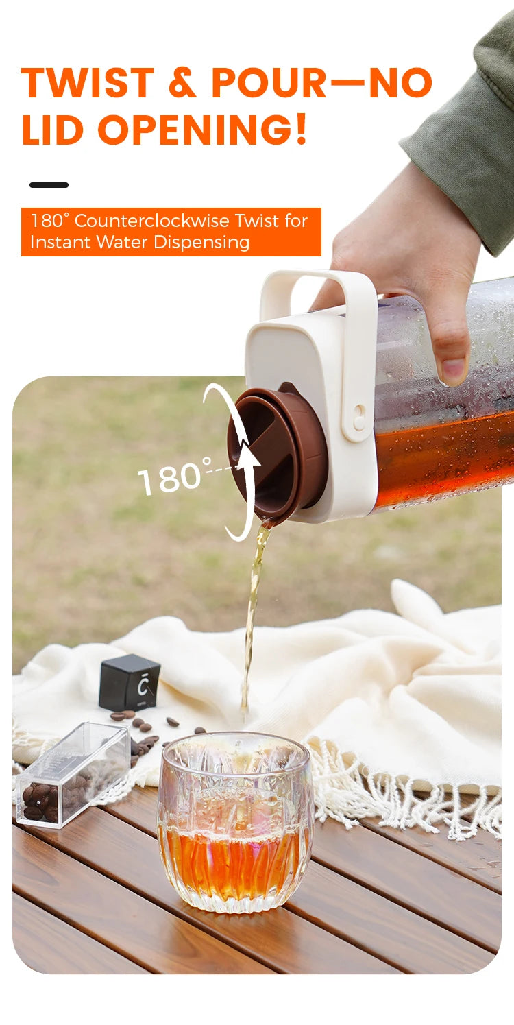 |イベント・ノベルティ用品 | フィルター付きドリンクポット  |1L