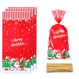 イベント・クリスマス装飾｜キャンディバッグ50個セット