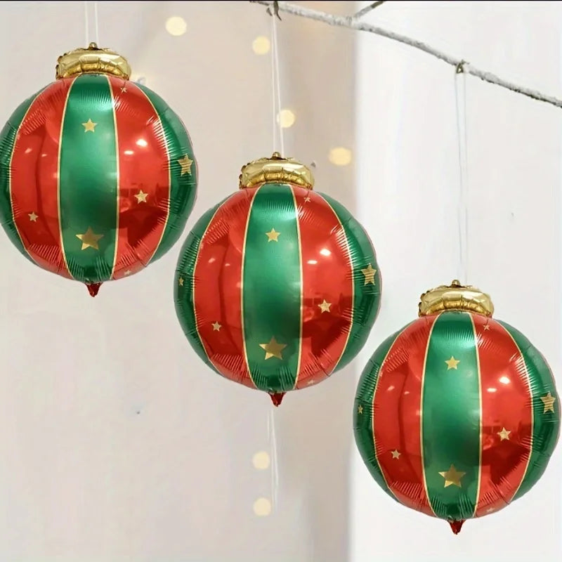 イベント・クリスマス装飾｜吊り下げバルーン70cm 10個セット
