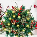 イベント・クリスマス装飾｜8モードライト付き 工クリスマスパインツリー