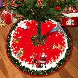 イベント・クリスマス装飾｜クリスマスツリースカート 90cm マルチカラー