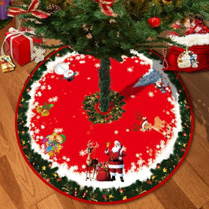 イベント・クリスマス装飾｜クリスマスツリースカート 90cm マルチカラー