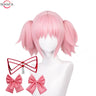 イベント・ハロウィングッズ｜鹿目まどか風コスプレ用 耐熱性ウィッグ ピンク(30cm)