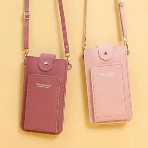 |イベント・ノベルティ用品 | タッチスクリーン対応スマホショルダーバッグ | W11×H20×D2㎝