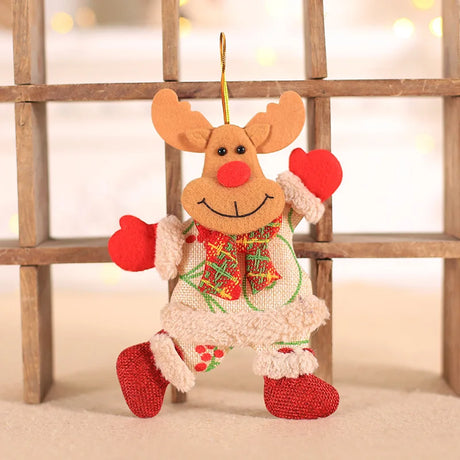 イベント・クリスマス装飾｜可愛い！クリスマスぬいぐるみオーナメント(4個セット)