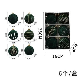 イベント・クリスマス装飾｜バーガンディ色のクリスマスボールペンダント