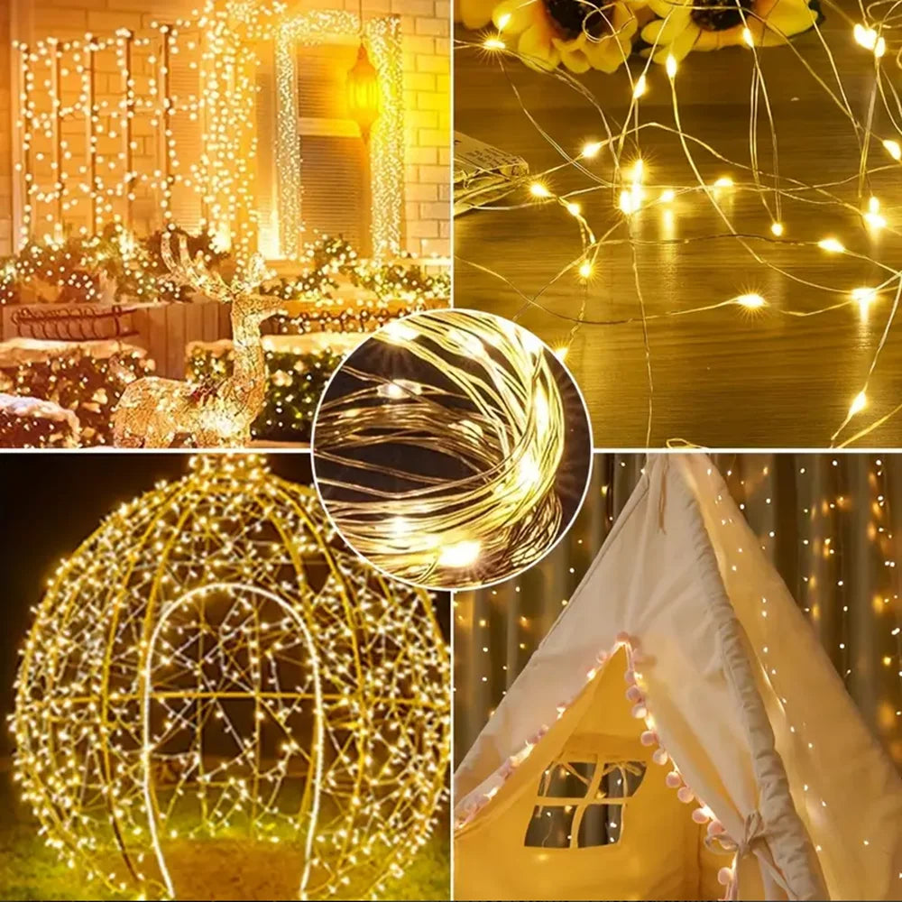 イベント・パーティー装飾｜LED リモコン付きライト(5M/12M/20M)