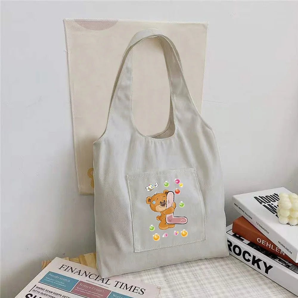 | ノベルティ用品 | 折りたたみクマgショルダーバッグ  | 34× 34c