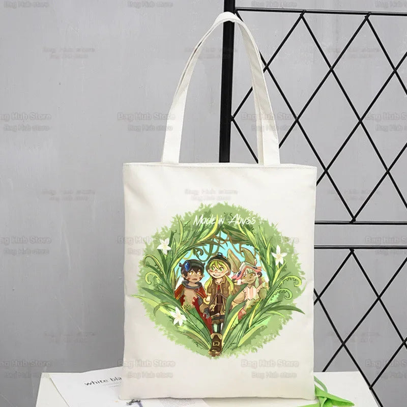 |ノベルティ用品 | メイドインアビス キャンバストートバッグ | 34×38c