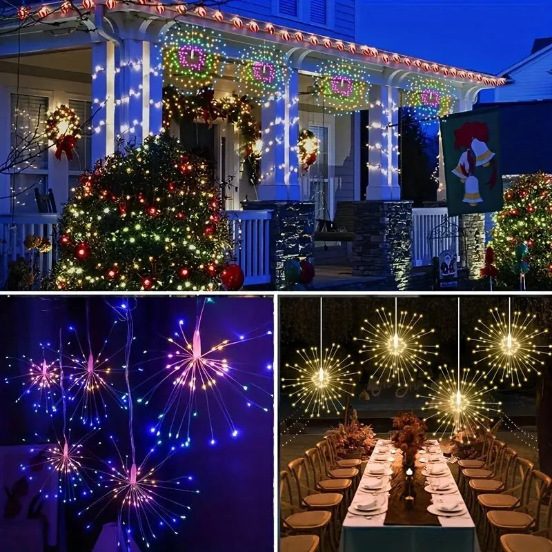 イベント・パーティー装飾｜LED花火型ライト リモコン付き8モード