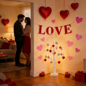 USB＆バッテリー式LEDバーチツリーライト