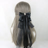 イベント・ハロウィングッズ｜メイド風 特大リボンヘアアクセサリー