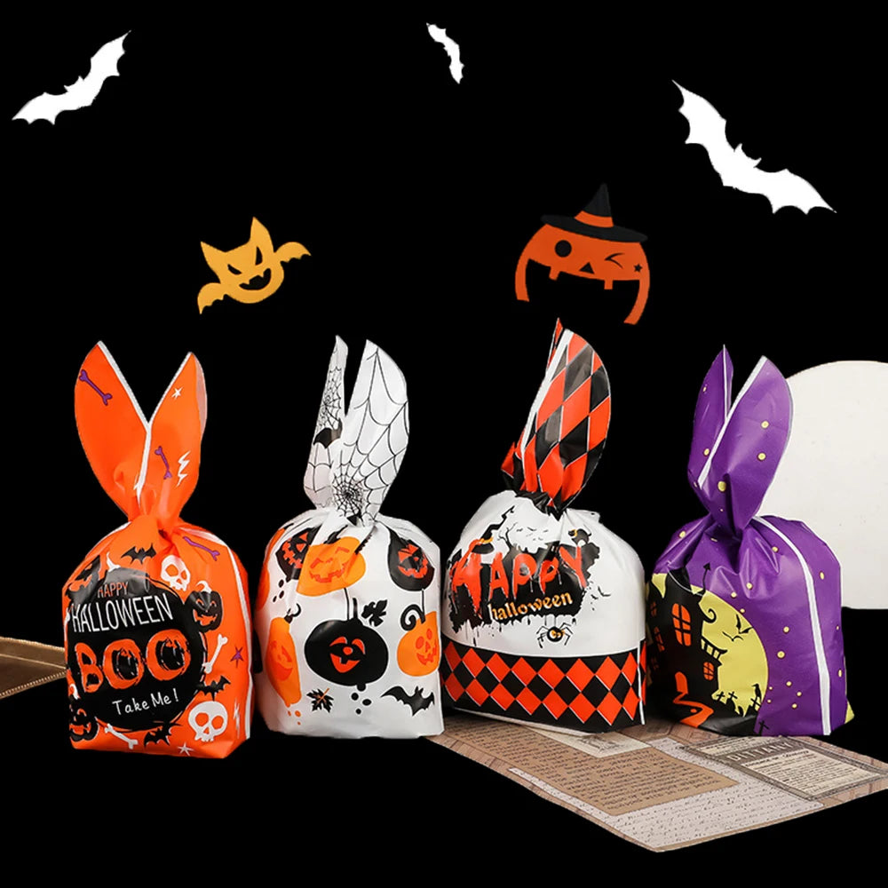 イベント・ハロウィングッズ｜ギフトバッグ 50個セット キャンディ用