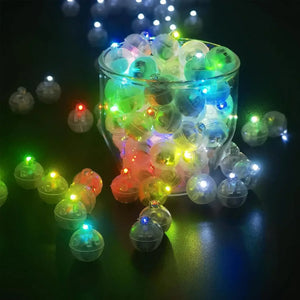 イベント・ハロウィン装飾｜ミニLEDボールランプ(10pcs～100pcs)