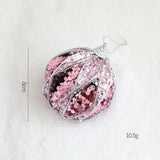 イベント・クリスマス装飾｜ピンクフォームボール6個セット