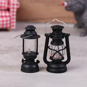 イベント・ハロウィングッズ｜LEDレトロ型ミニランタン( 6cm～6.5cm）