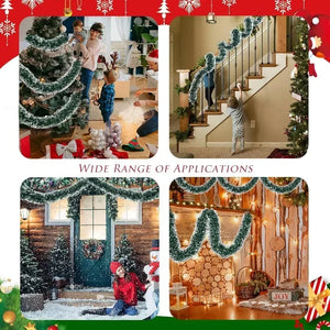 イベント・クリスマス装飾｜ティンセルリボンガーランド2m
