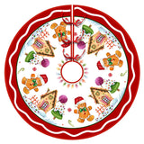 イベント・クリスマス装飾｜クリスマスツリースカートマット サンタ柄
