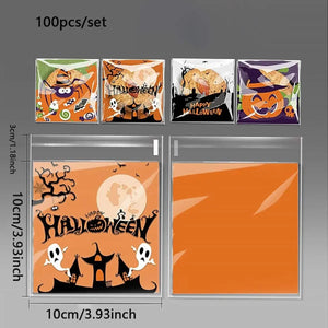 イベント・ハロウィングッズ｜ハロウィンクッキーバッグ100個セット