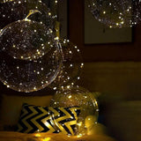 イベント・クリスマス装飾｜LED光るバルーン 50cm 3セット