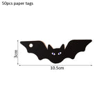 イベント・ハロウィングッズ｜ハロウィン用ギフトタグ50枚セット