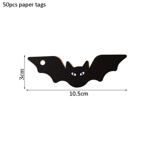 イベント・ハロウィングッズ｜ハロウィン用ギフトタグ50枚セット